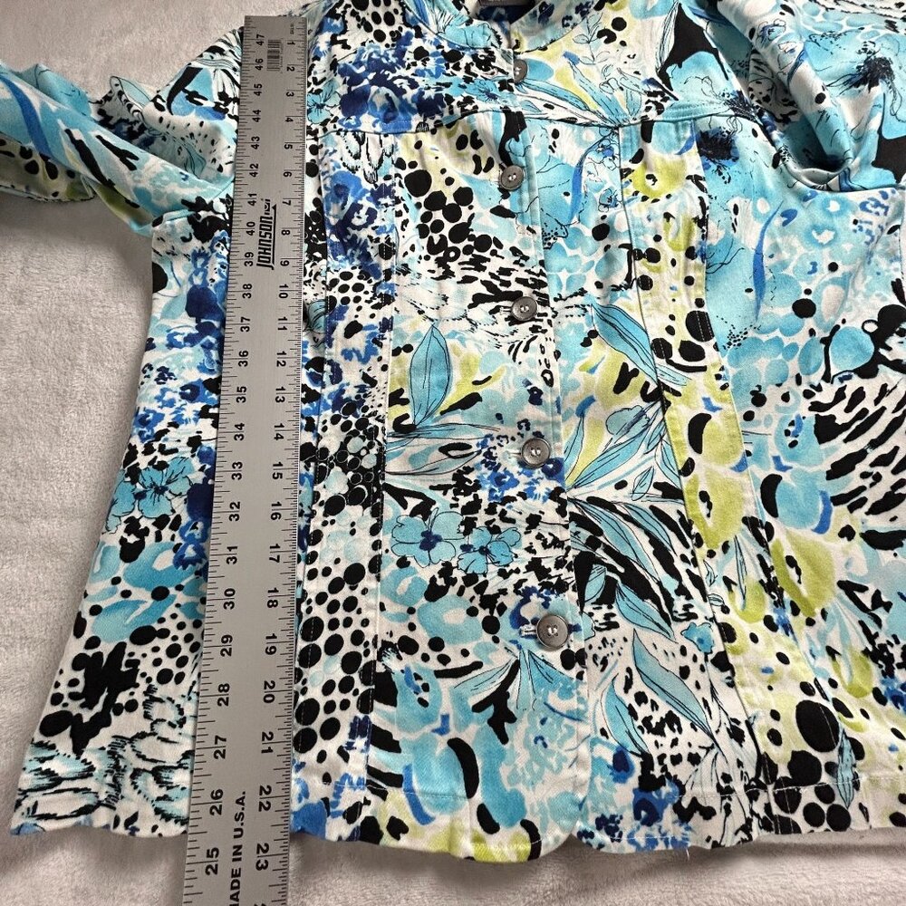 Chicos Additions Womens Button-Front Jacket Size … - image 7